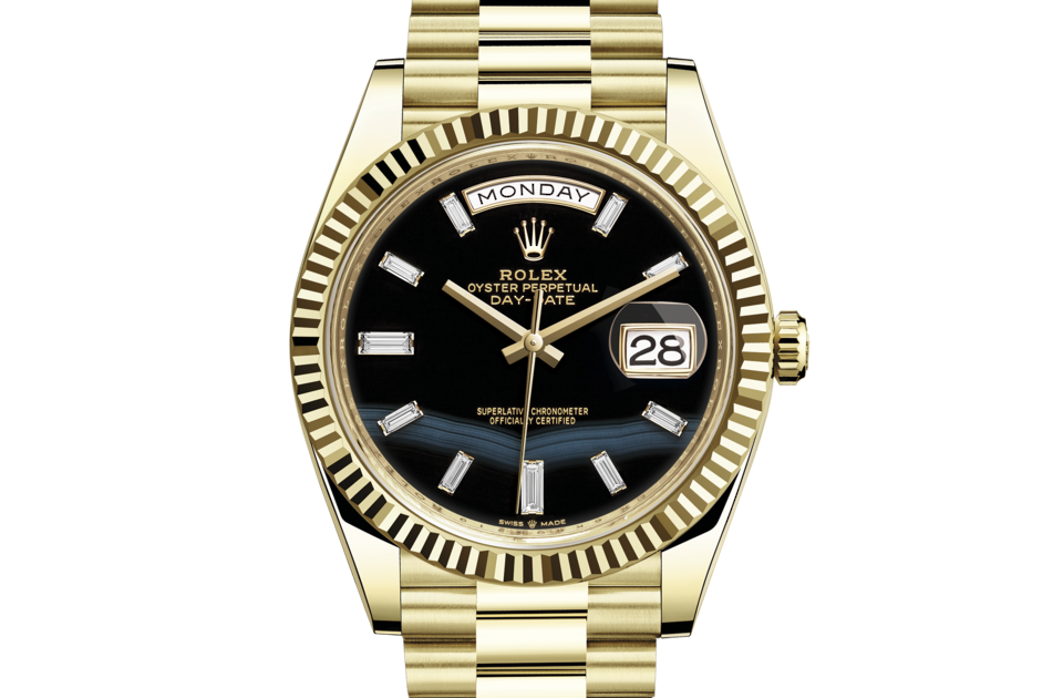 Rolex Day-Date de Oyster, 40 mm, oro amarillo, m228238-0059 - Frente
