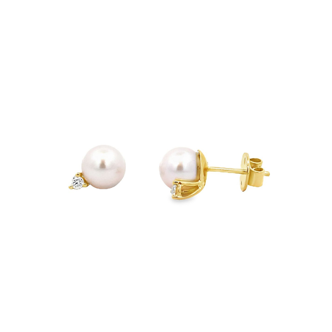 Aretes Perlas 7-7.5mm