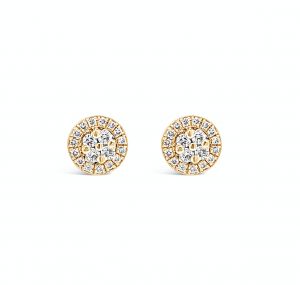 Aretes Ruedo Brillantes