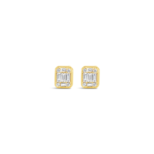 Aretes Brillantes Baguette