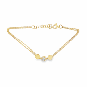 Pulsera Doble 3 Círculos