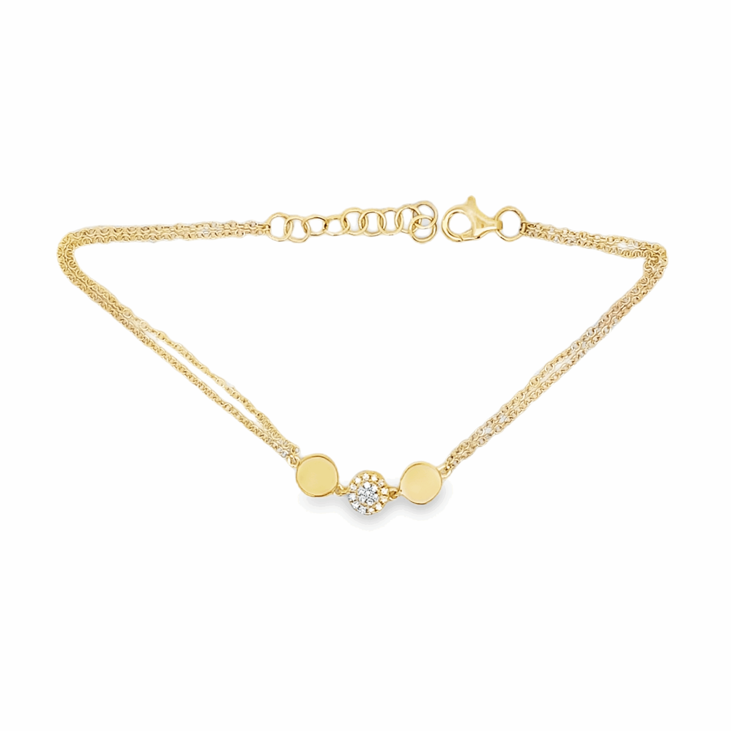 Imagen principal Pulsera Doble 3 Círculos