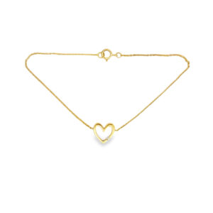Pulsera Corazón Calado