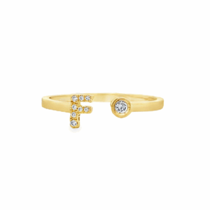 Anillo Letra 'F'