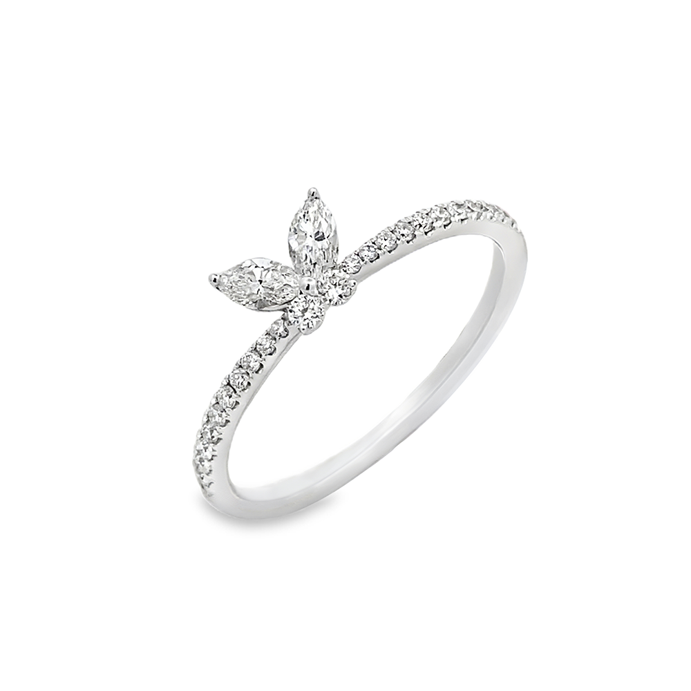 Slide Anillo Mariposa