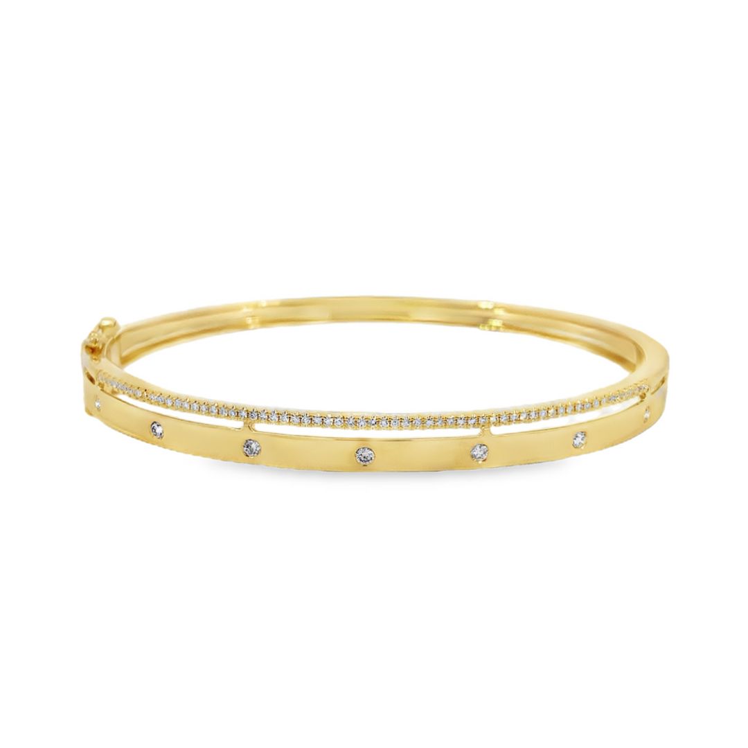 Bangle Doble Brillantes