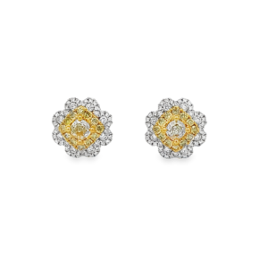 Aretes Brillantes Amarillo