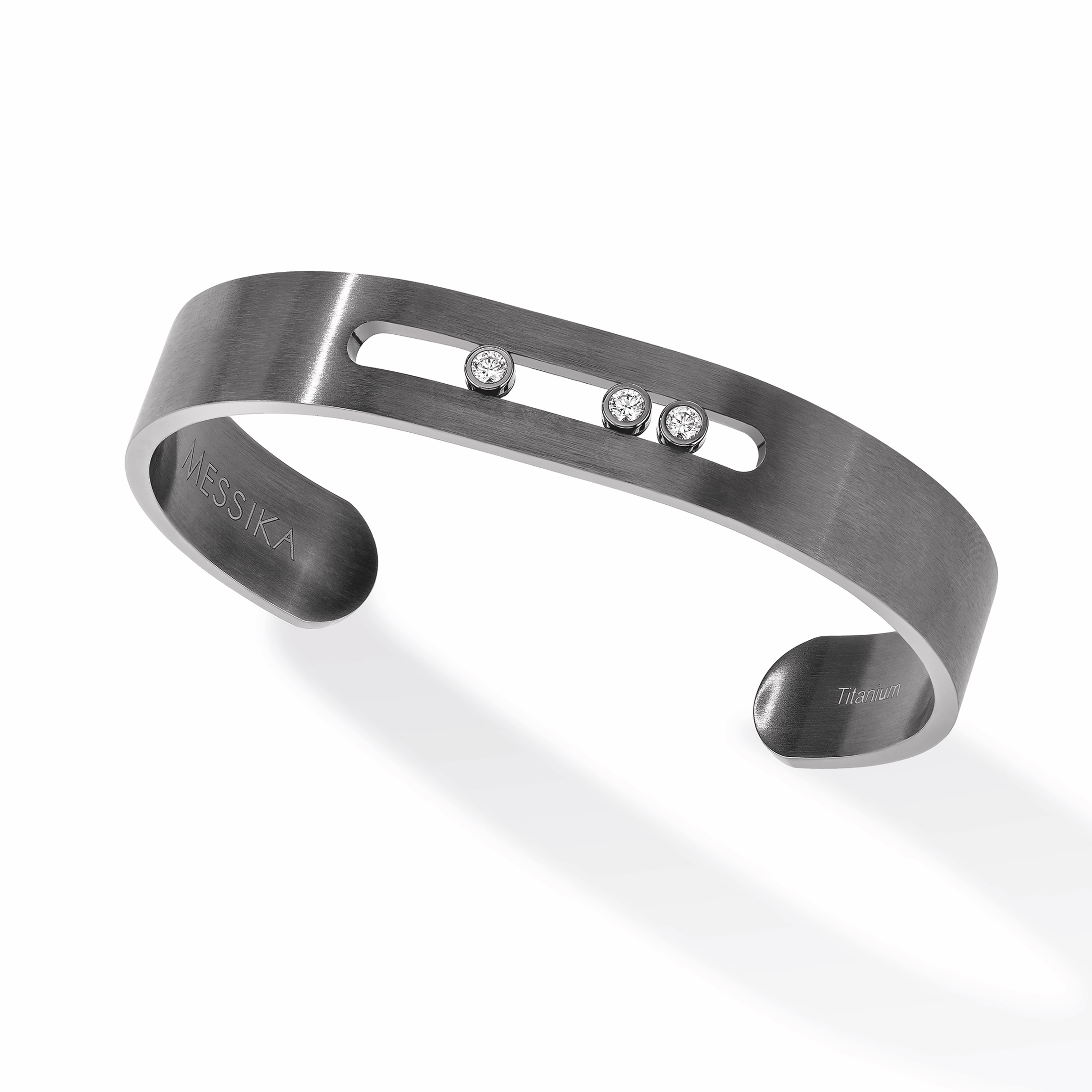 Bangle Move Titanium Messika