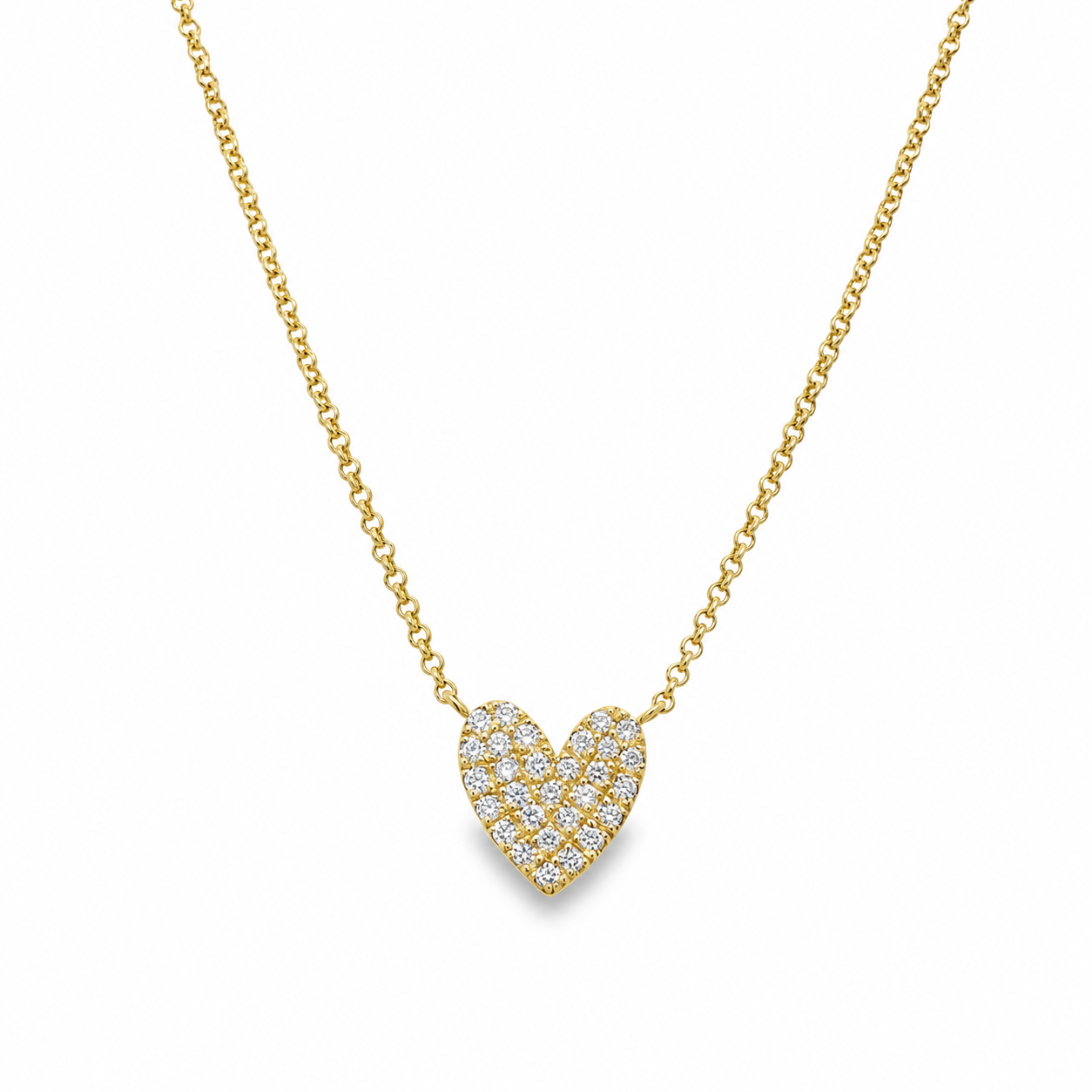 Slide Pendantif Corazón Pavé