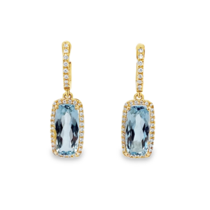 Aretes Rectangulares Topacio