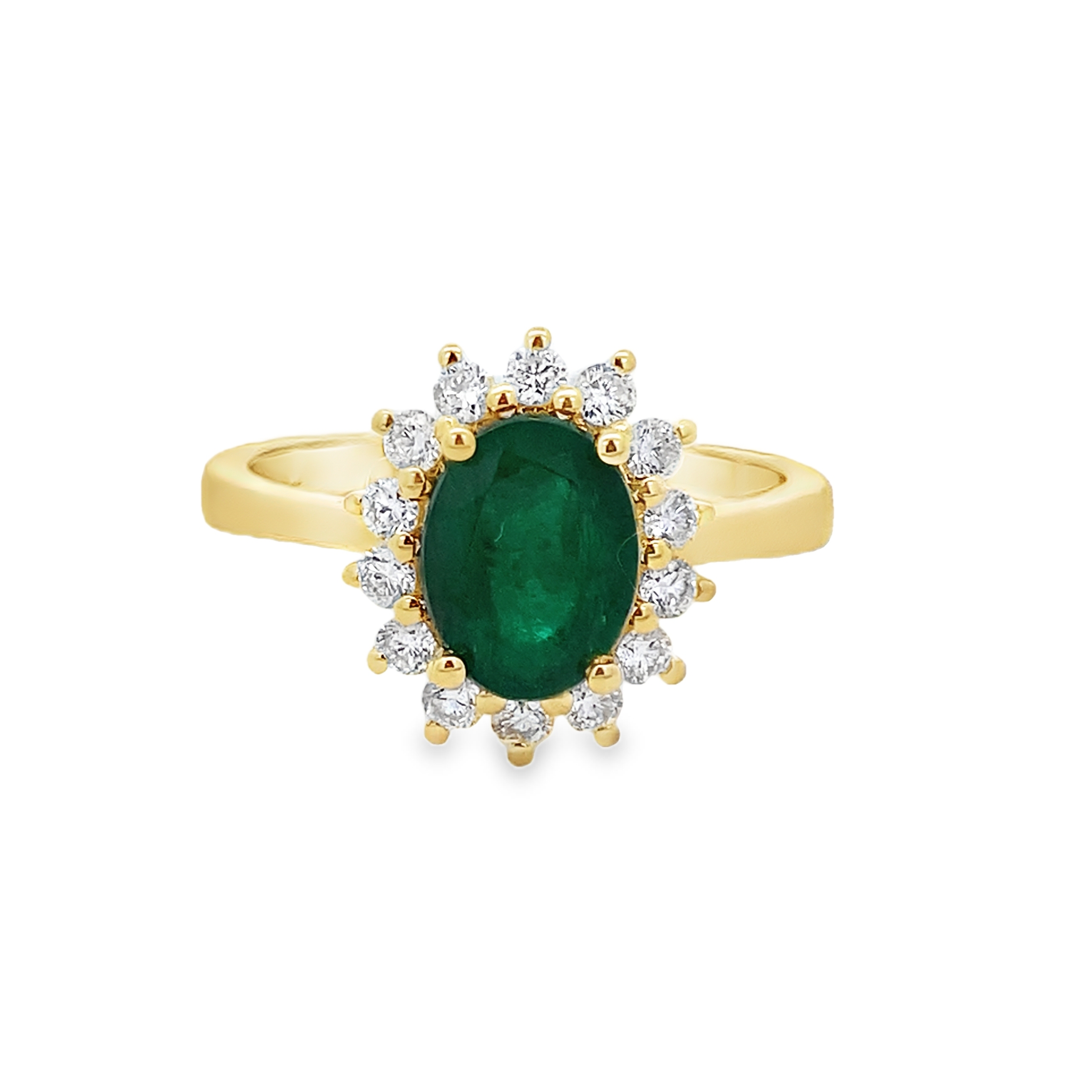 Imagen principal Anillo Lady Di Esmeralda