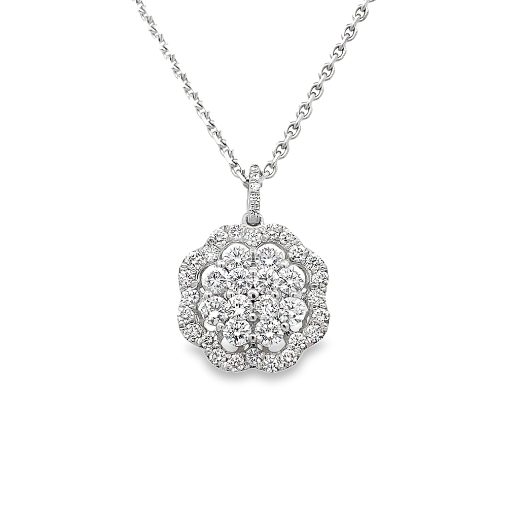 Imagen principal Pendantif Flor con Borde