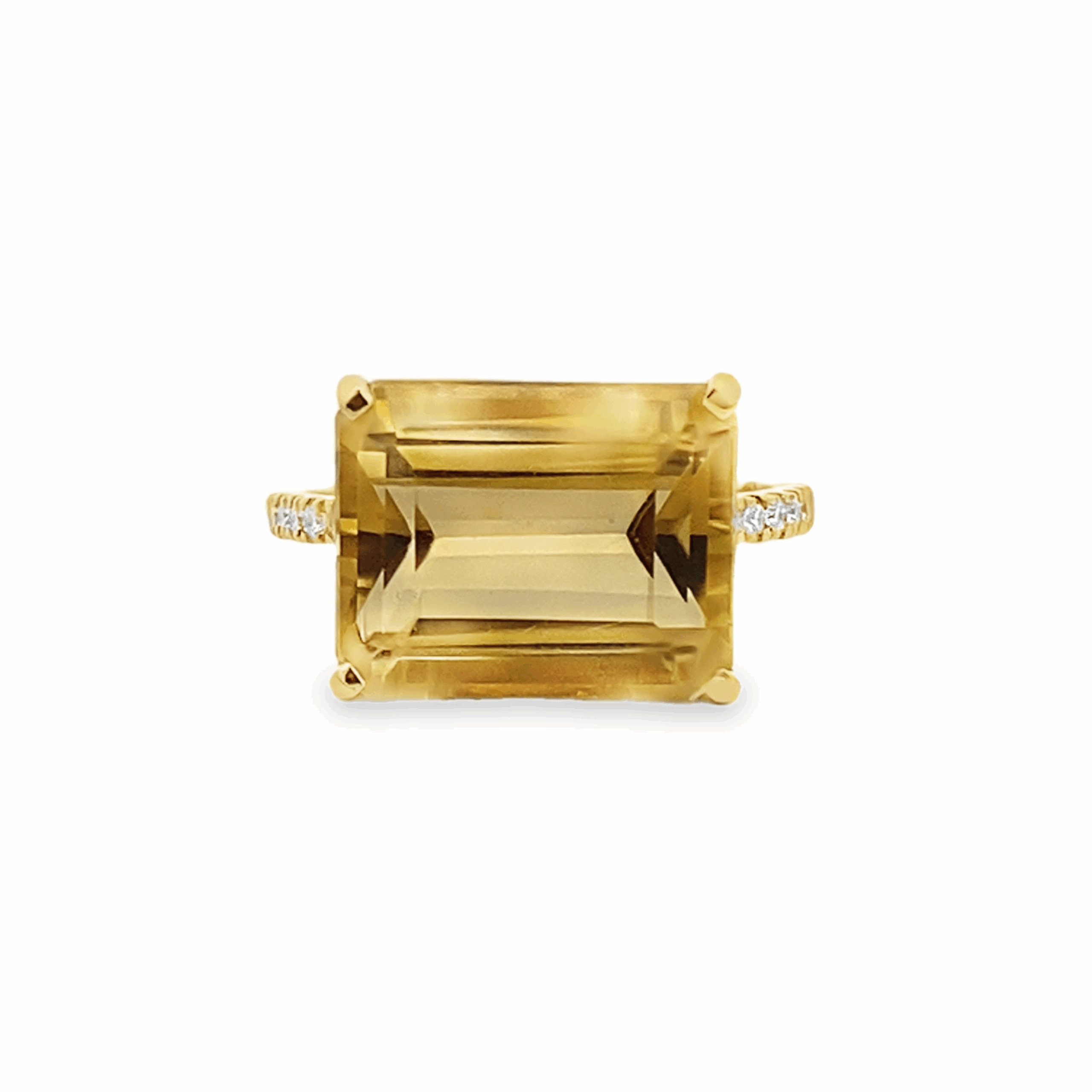 Anillo Citrino
