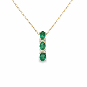 Pendantif 3 Esmeraldas