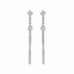 Aretes Largos Brillantes