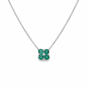 Pendantif Flor Esmeraldas