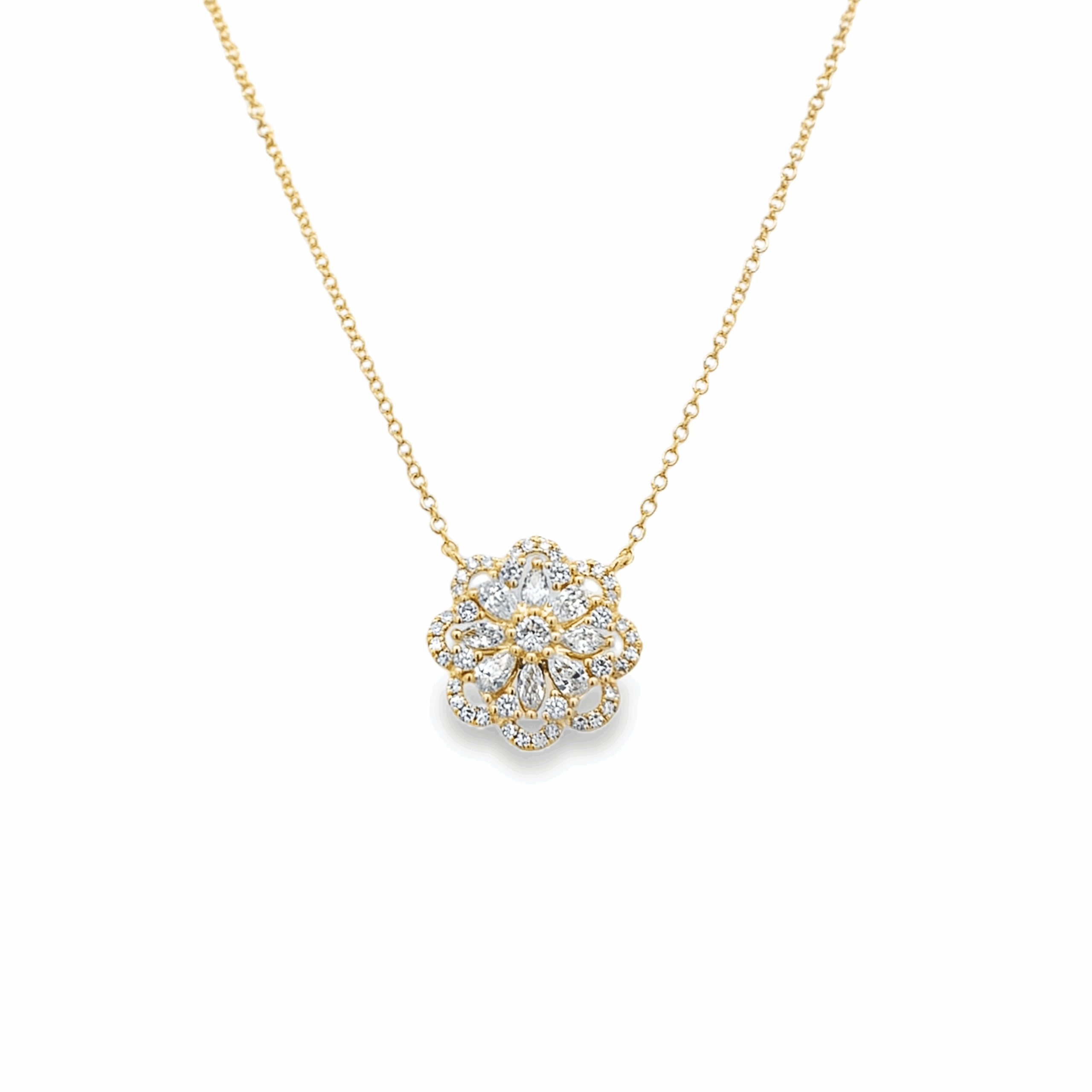 Imagen principal Pendantif Flor Brillantes