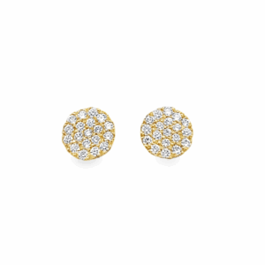 Aretes Redondos Brillantes