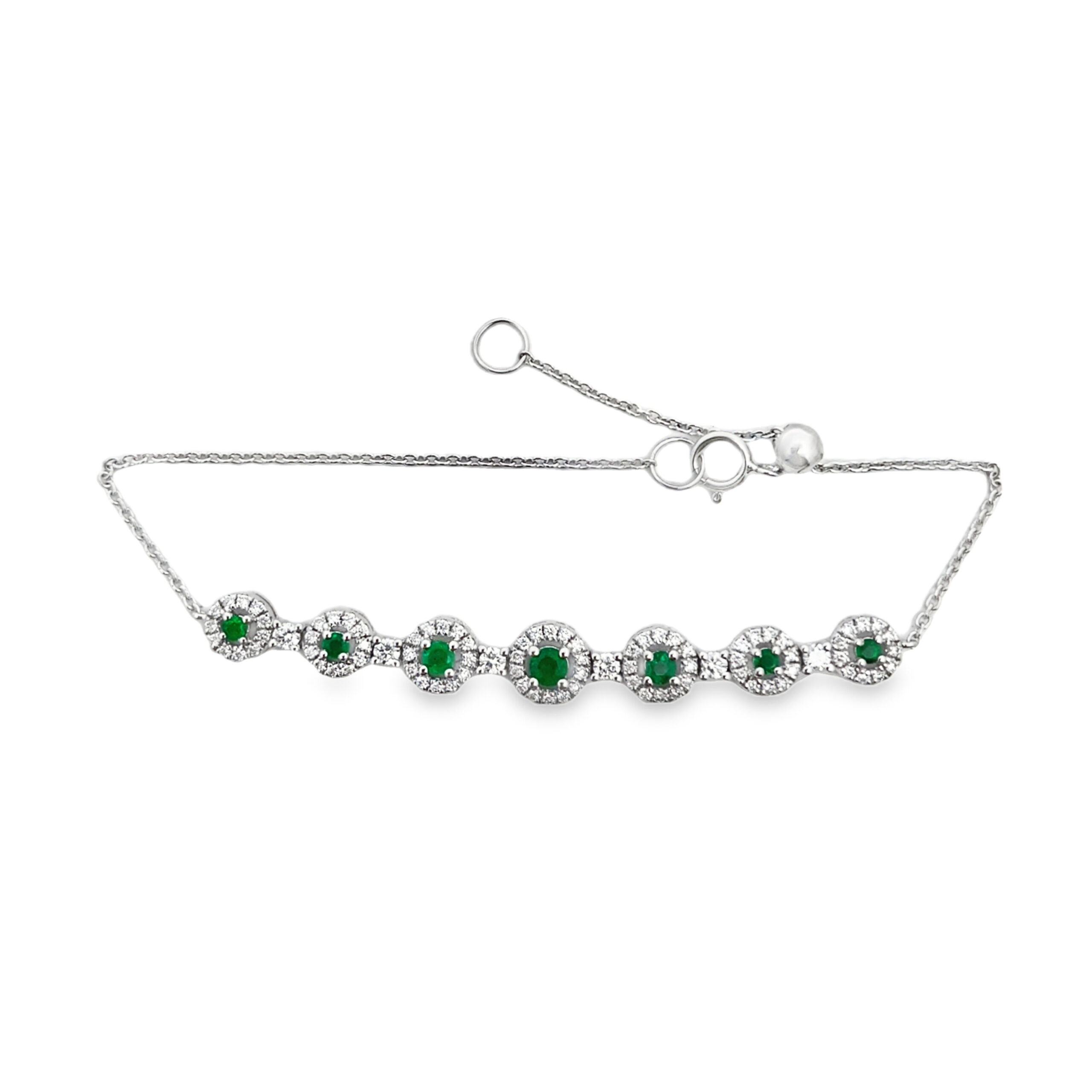Imagen principal Pulsera Esmeraldas
