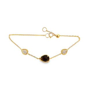 Pulsera Cuarzo Fume