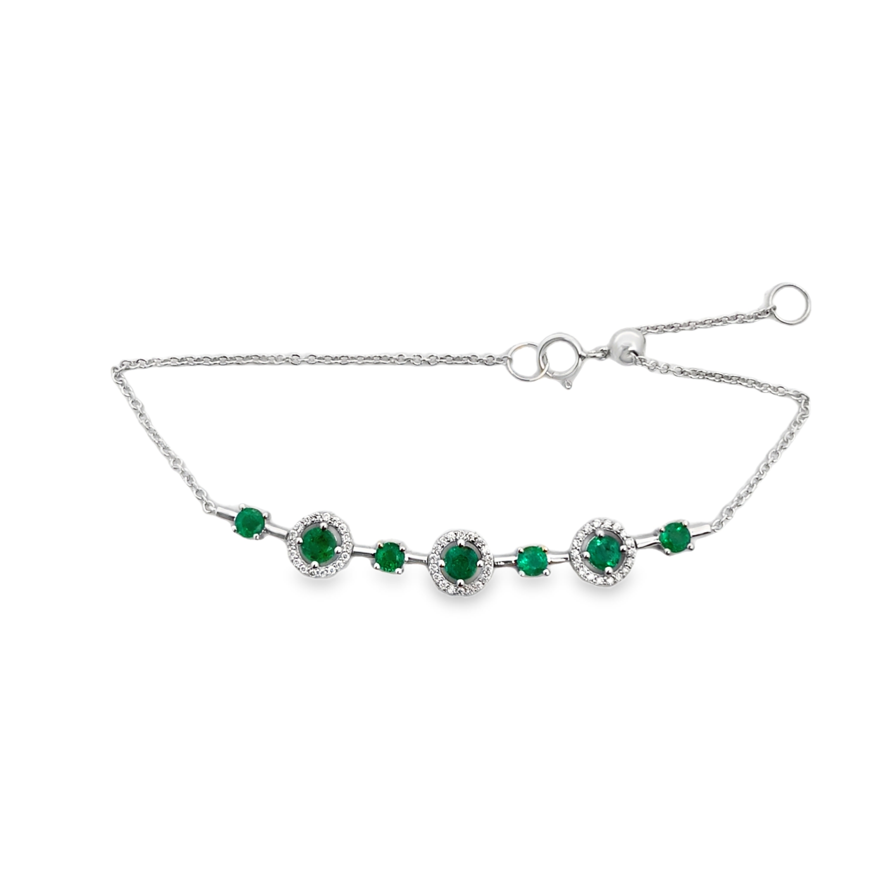 Pulsera Esmeraldas