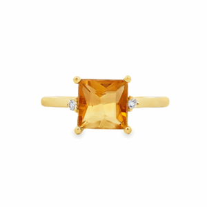 Anillo Citrino