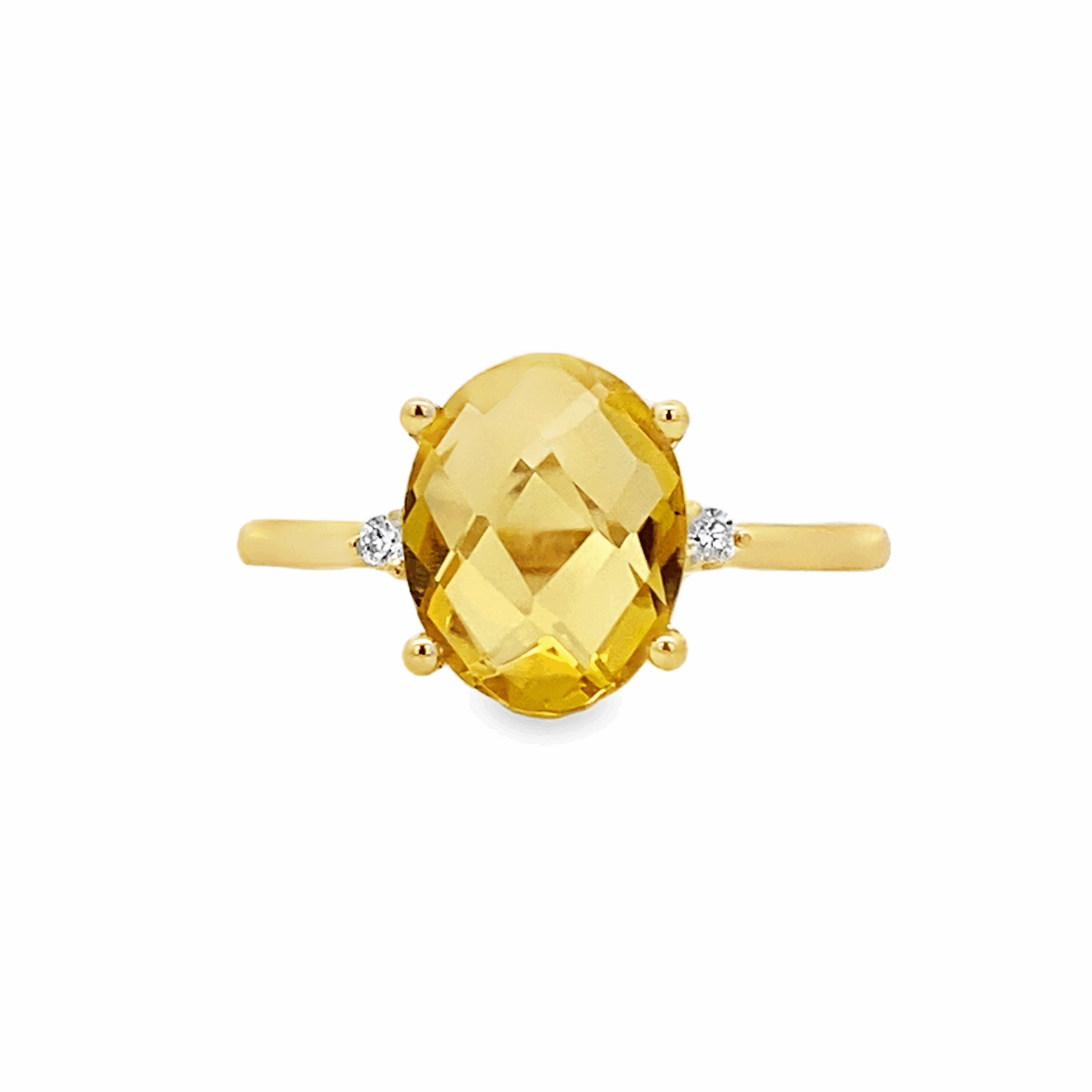 Imagen principal Anillo Citrino