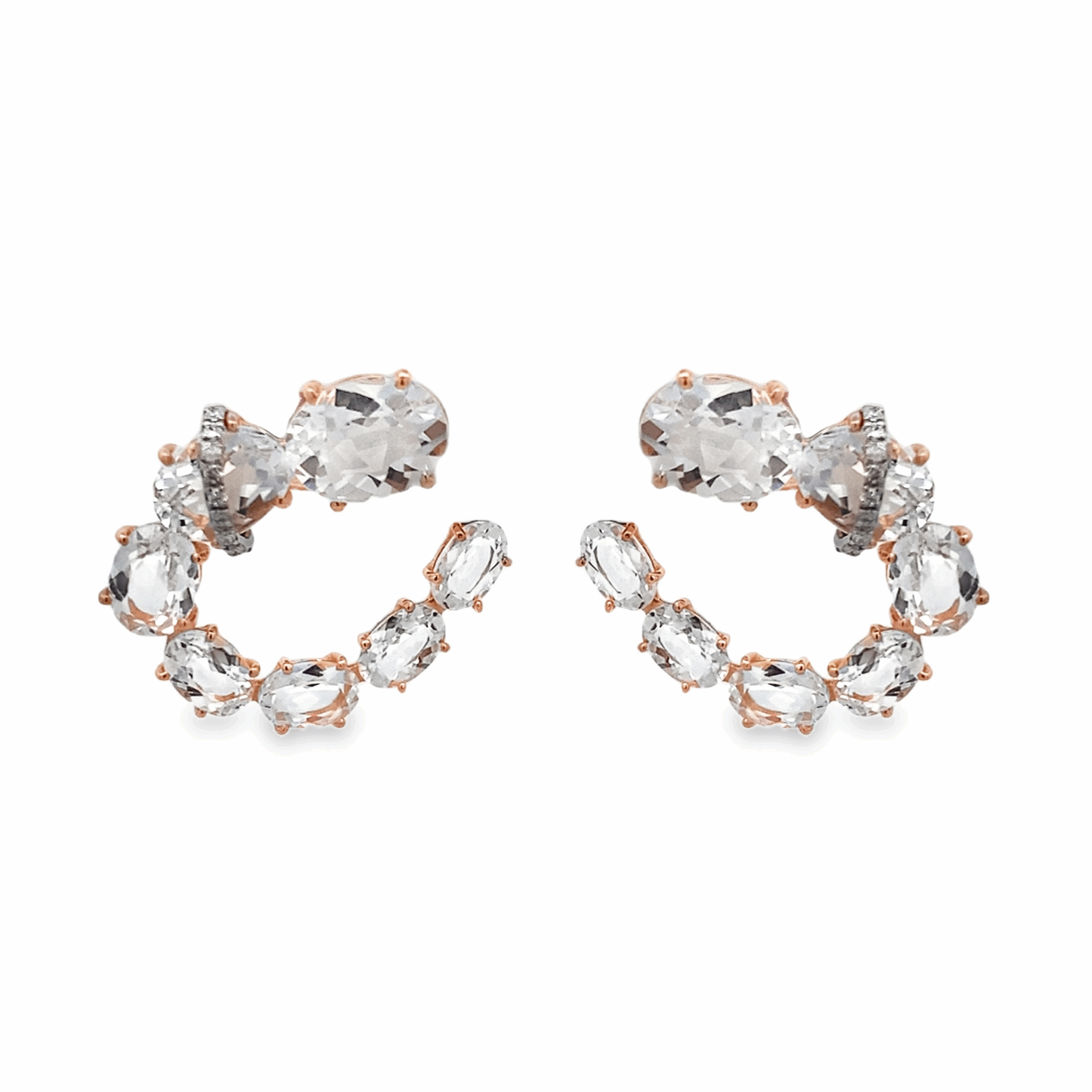 Imagen principal Argollas Looping Shine Brumani