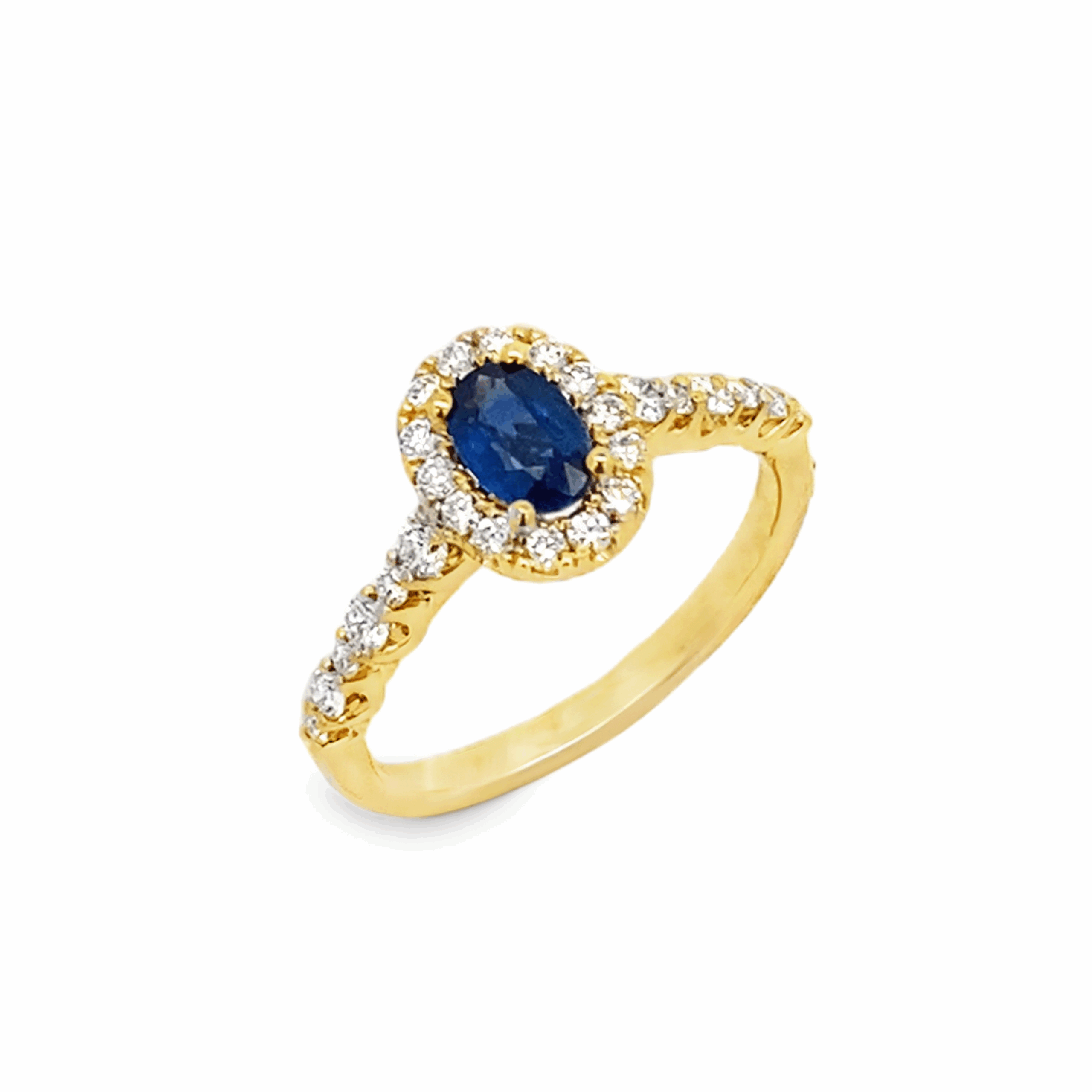 Slide Anillo Lady Di Zafiro