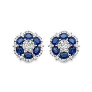 Aretes Zafiros
