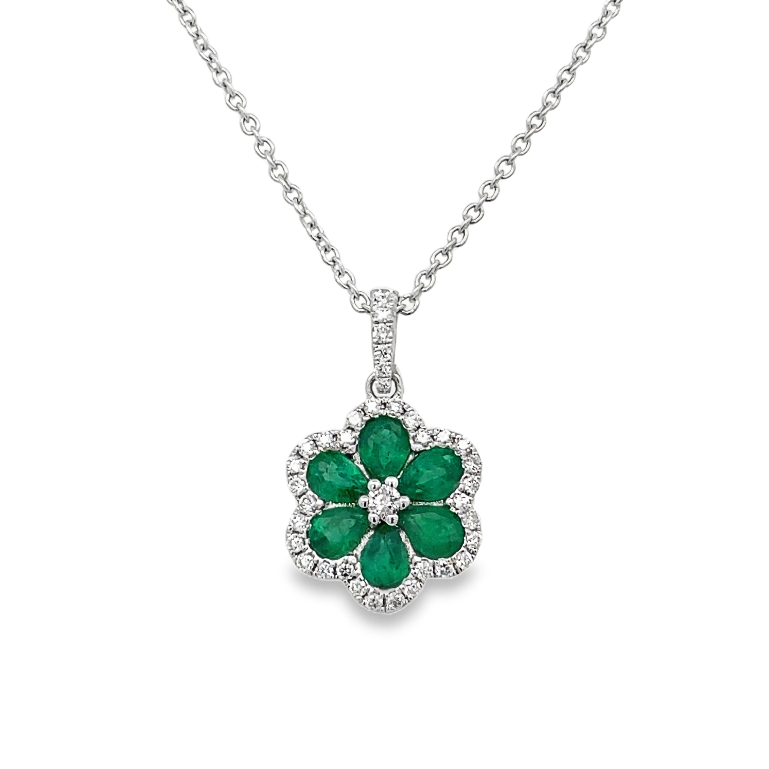 Pendantif Flor Esmeralda