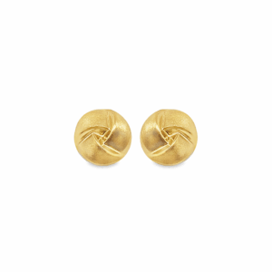 Aretes Nudo Satinado
