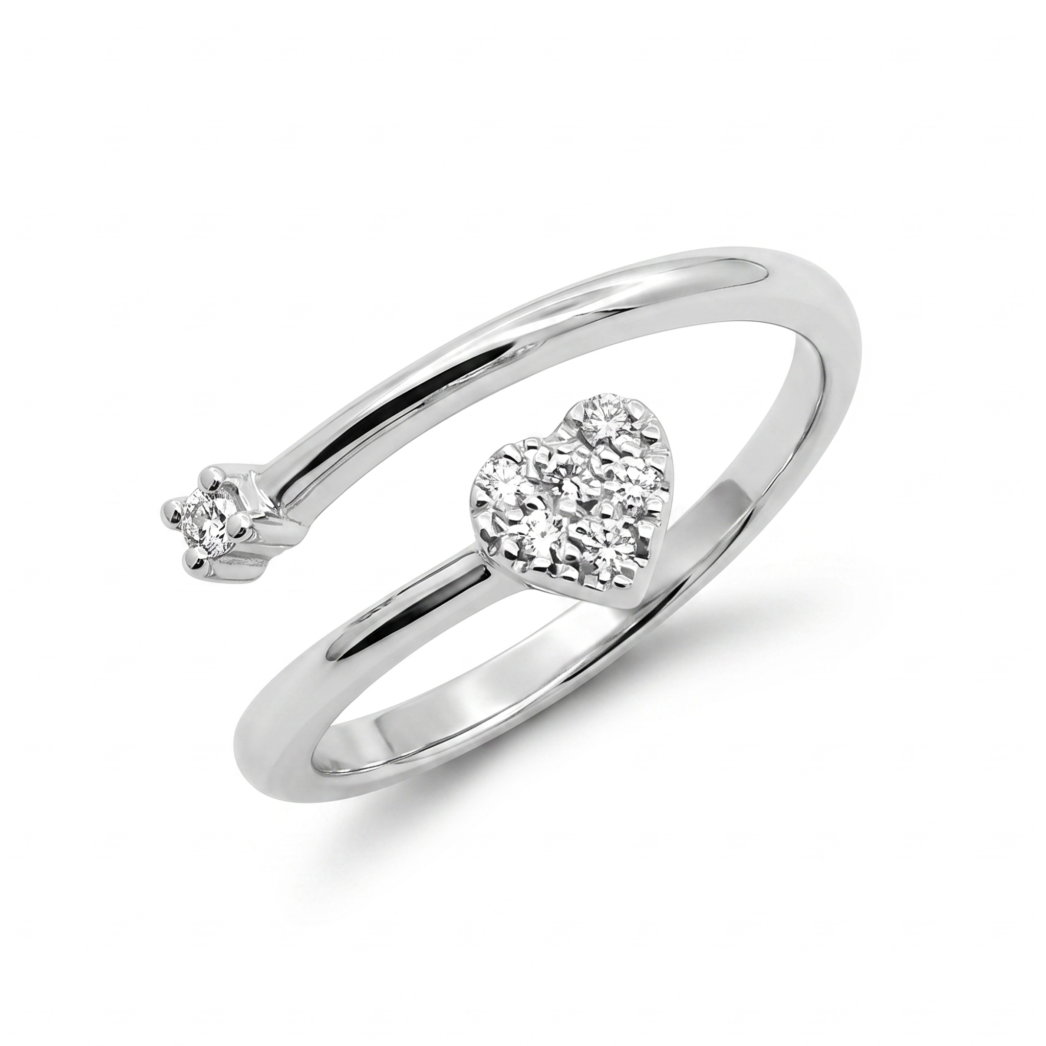 Slide Anillo Promesa Corazón