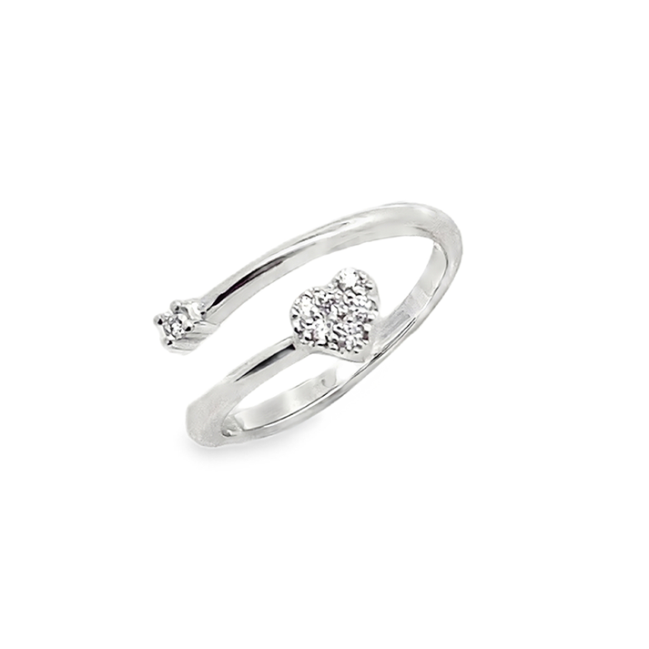 Slide Anillo Promesa Corazón