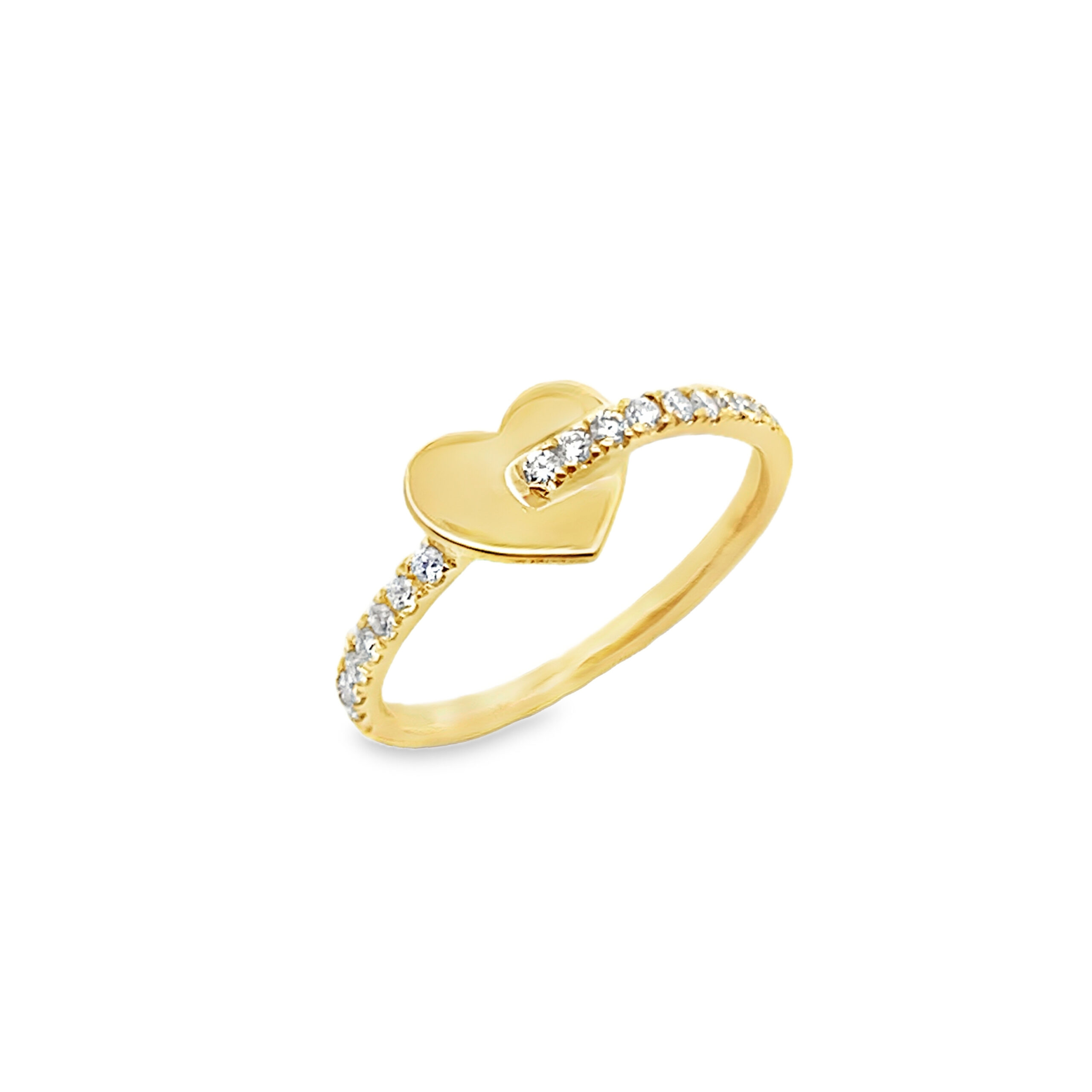 Slide Anillo Promesa Corazón