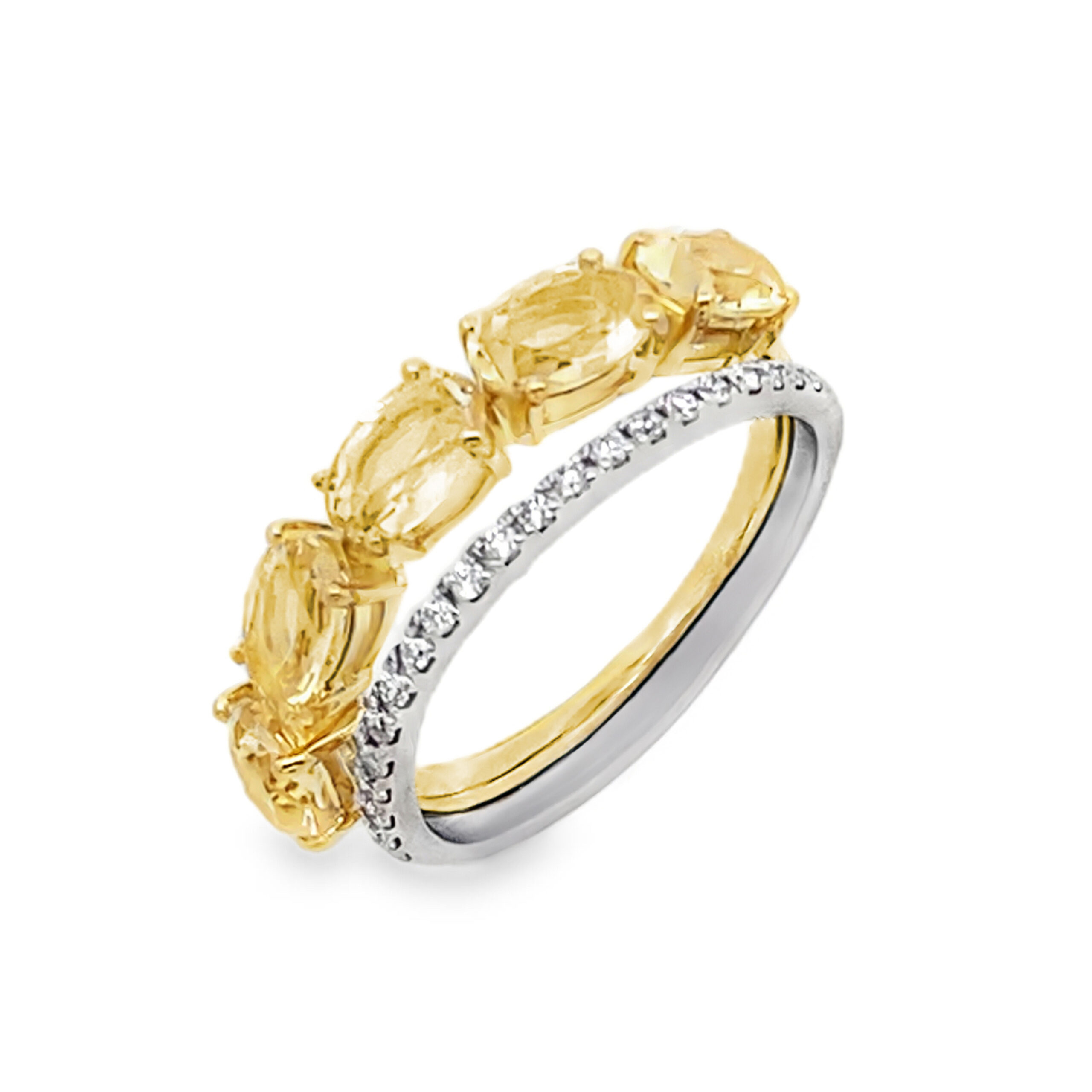 Slide Anillo Looping Shine Brumani