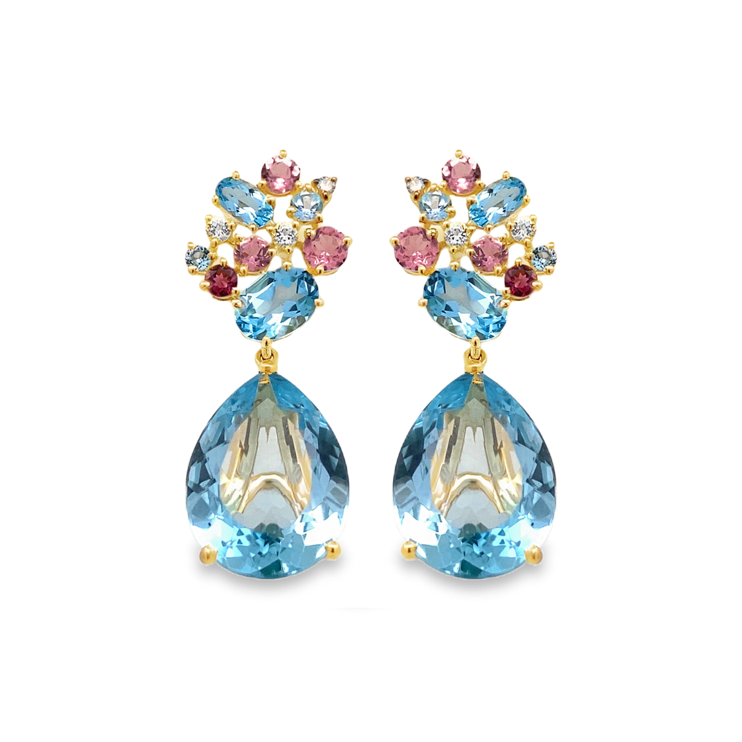 Imagen principal Aretes Largos Baobá Brumani