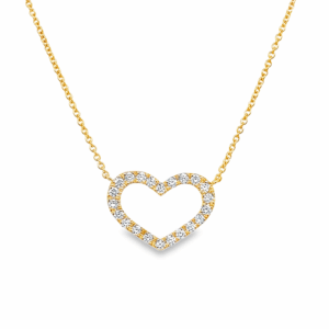 Pendantif Corazón Borde Brillante