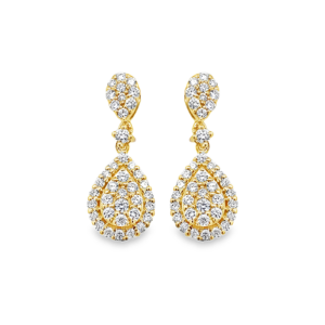 Aretes Colgantes Gota