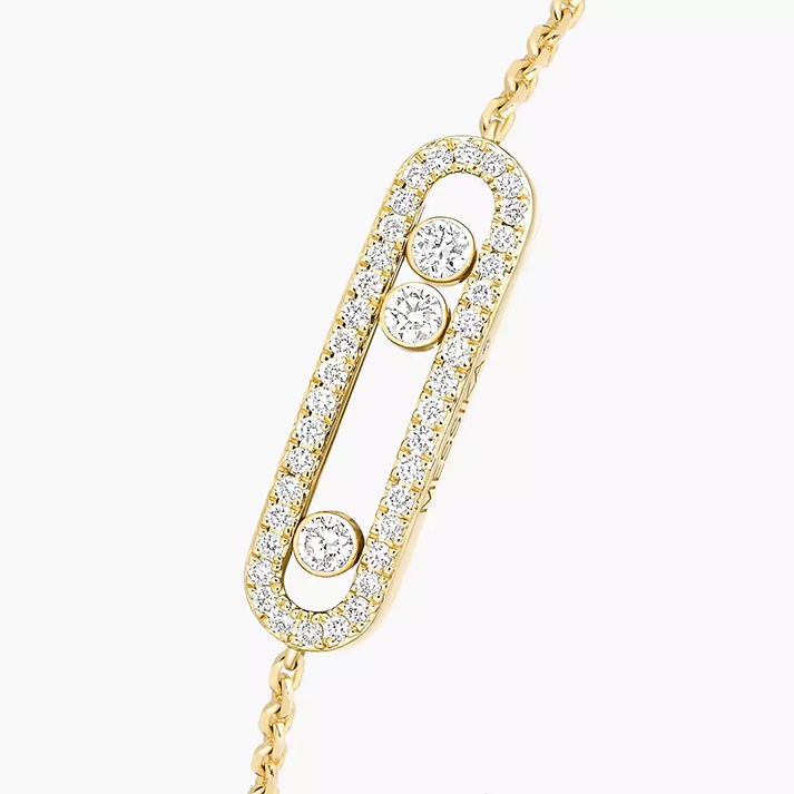 Slide Pulsera Baby Move Pavé Messika