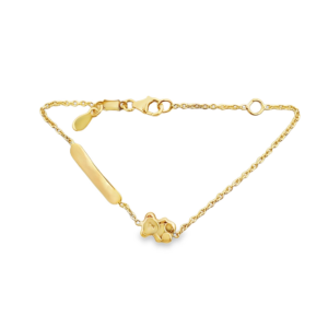 Pulsera Plaquita con Osito