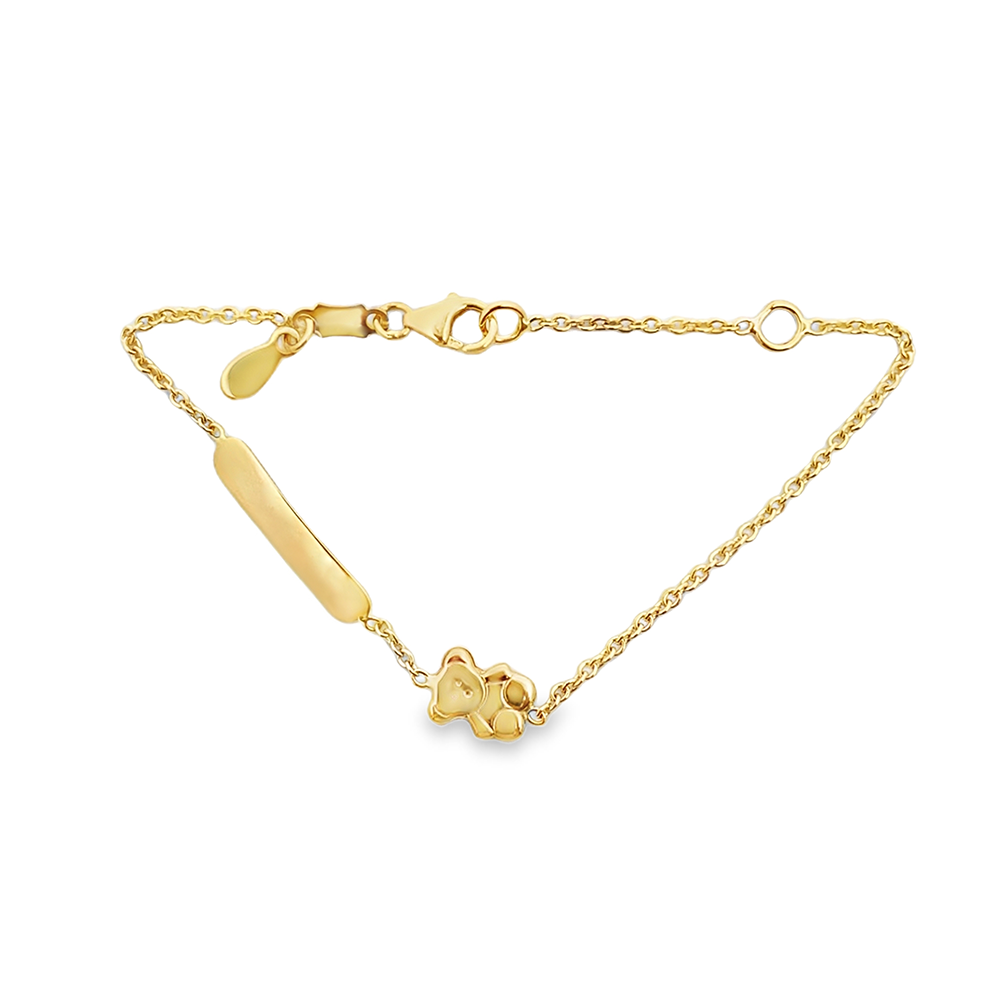 Imagen principal Pulsera Plaquita con Osito