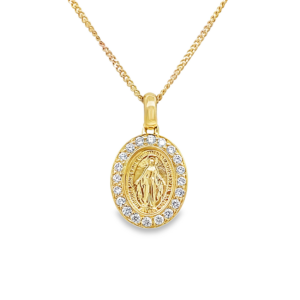 Pendantif Madonnina Ovale