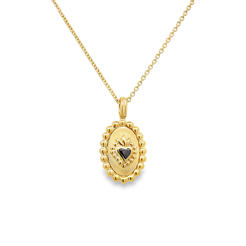 Slide Pendantif Girocollo Madonna Cuore