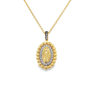 Pendantif Girocollo Madonna Cuore