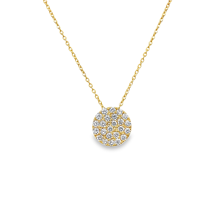 Imagen principal Dije Redondo Brillantes