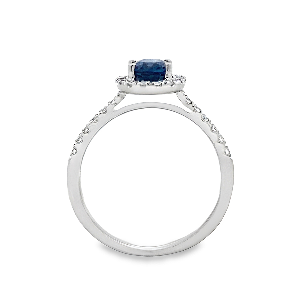 Slide Anillo Lady Di Zafiro