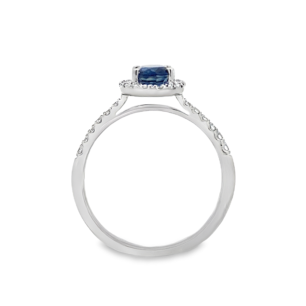 Slide Anillo Lady Di Zafiro