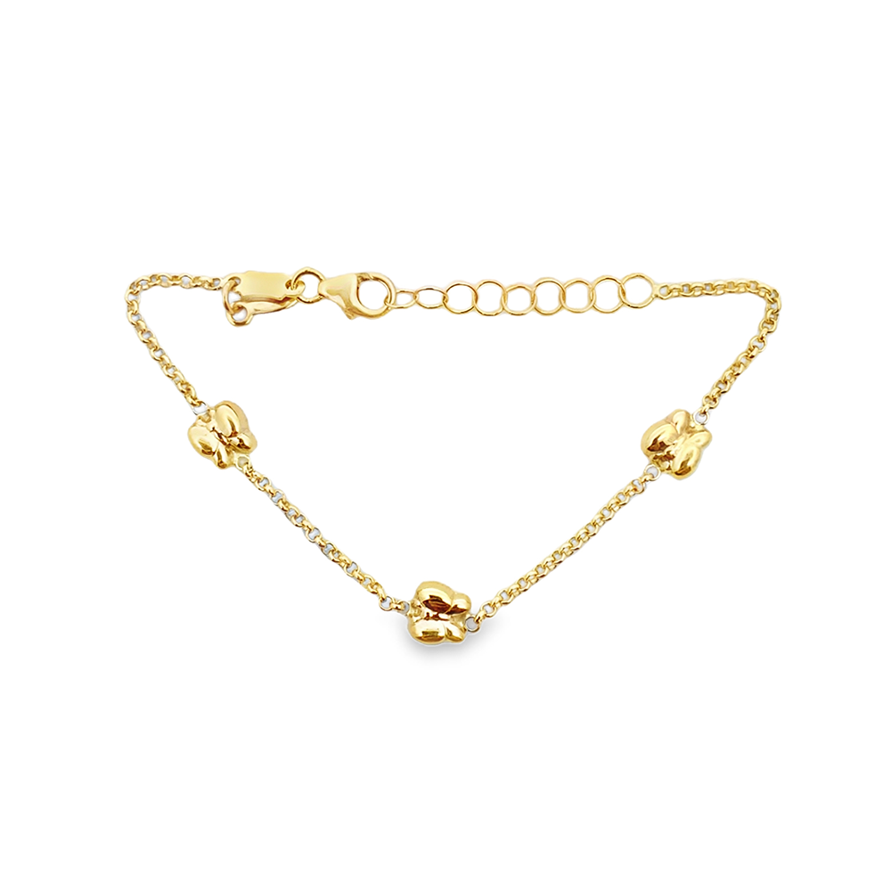 Imagen principal Pulsera Triple Mariposa