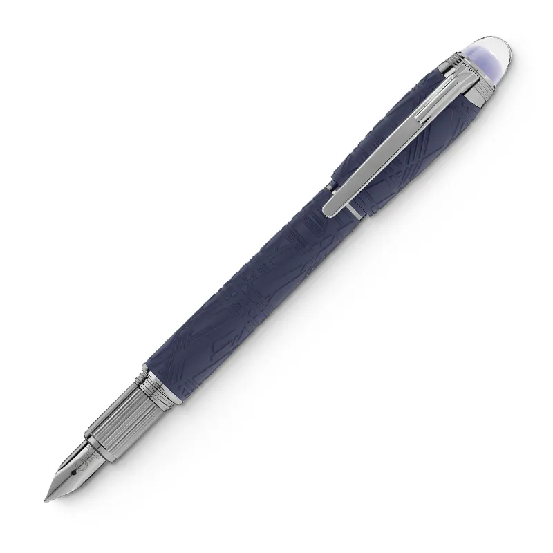 Imagen principal Montblanc StarWalker SpaceBlue Precious Resin Fountain Pen